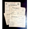 Image 1 : WARTIME - WWII RATION BOOKS & MORE:  6 Pcs - 4 WWII RATION BOOKS WITH STAMPS & 2 POLITICAL INVITES