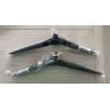 Image 2 : 2 TV Legs Black- Never Used Brand New! For 70"-75" Television. 