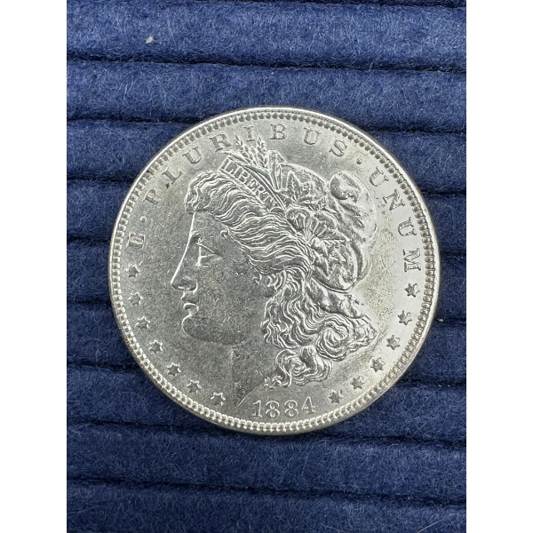 1884 Morgan Silver Dollar - Excellent Condition