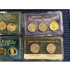 Image 4 : Presidential Dollar Sets (3) & Sacagawea Dollar Set- FV $11.00 - Warren G. Harding - Abraham Lincoln
