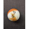 Image 1 : Vintage Disney Pluto Hand Painted Advertising Marble - Mint Condition