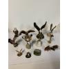 Image 1 : Beautiful Eagle Statues - Set of 13 - 1 Bell Statue