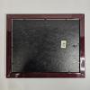Image 4 : UNIQUE!!! 11x13" Framed Egyptian Papyrus Painting Depicting Leo Zodiac Sign and Cartouche