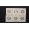Image 1 : Assorted Years/Mint Marks 90% Silver Standing Liberty & Washington Quarters - Face Value: $1.50