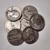Image 1 : $2.00 Face Value in Assorted 90% Silver United States Quarters 