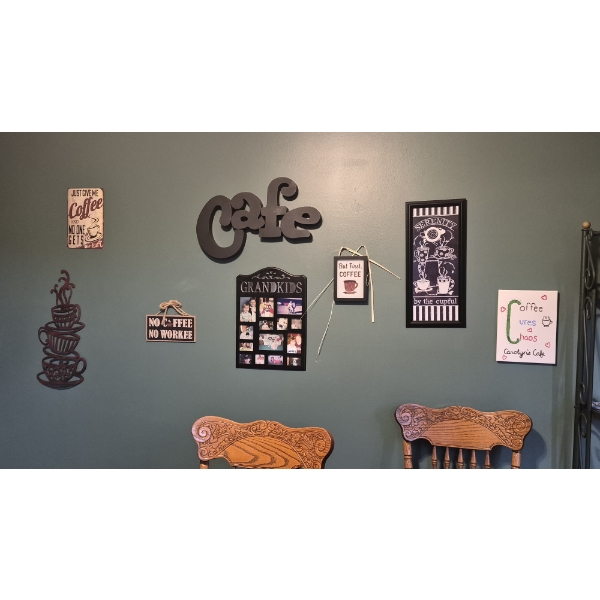 Louisville Home Pickup - COFFEE THEMED Complete Wall Grouping As shown - See Special Note