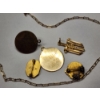 Image 6 : Nice Assortment of Gold-Filled Jewelry: Pins, Pendants, Necklace - Total Weight: 14.5g