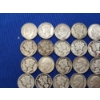 Image 2 : x31 Assorted Year Silver Dimes:  Roosevelt, Mercury, & (1) Barber FV: $3.10