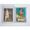 Image 1 : (2) Topps Mickey Mantle NY Yankees REPRINT Baseball Cards