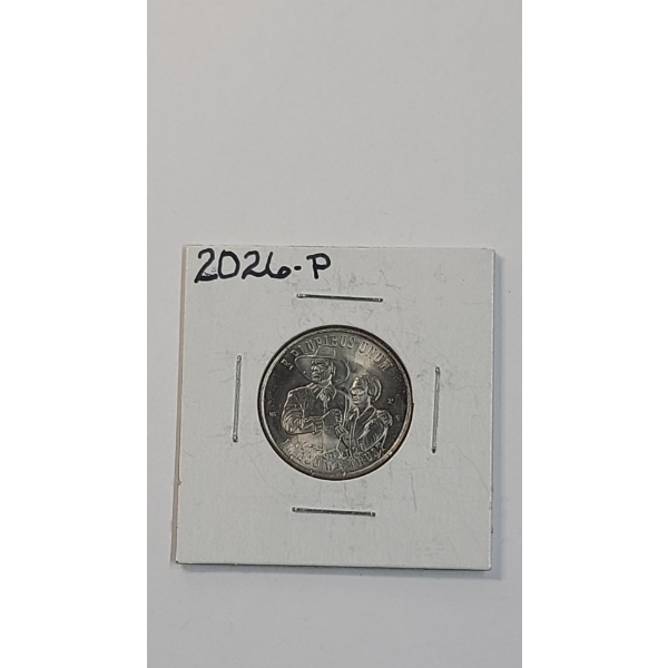 United States 2026-P Philadelphia Mint Mayflower Compact Semiquincentennial Quarter