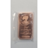 Image 1 : 5 ADVP Ounces .999 Fine Copper Bullion Bar With Walking Liberty Motif