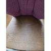 Image 2 : Louisville Home Pickup - Vintage Solid Oak Rocker / AS IS - See Description