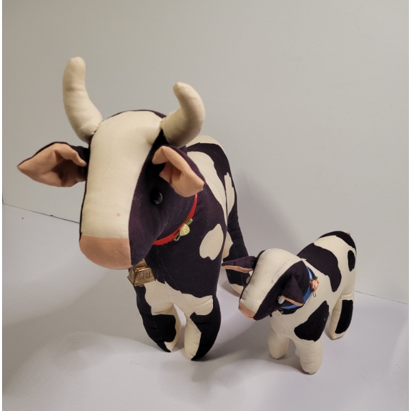 Adorable Bull And Calf