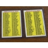 Image 2 : 1985 Garbage Pail Kids - Rappin' Ron & Ray Gun Cards - 46A & 46B - Mint Condition