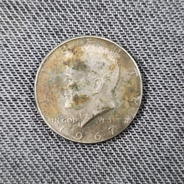 United States 1967 Kennedy 40% Silver Half Dollar  