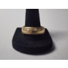 Image 1 : 14K Yellow Gold Men's Detailed Wedding Band - Size 12 - TW: 10.8g