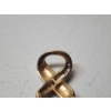 Image 3 : 14K Gold Two-Tone Infinity Pendant - Total Weight: 6.5g
