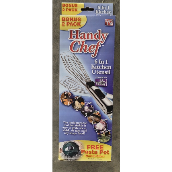 As Seen On TV New Handy Chef 6 In 1 Kitchen Utensil! 