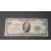 Image 1 : Series 1929 $10 Brown Seal Bank Note From The Federal Reserve Bank Of Cleveland Ohio