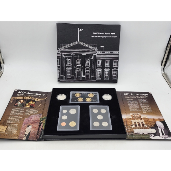 2007 U.S. Mint American Legacy Collection - Including TWO Silver Dollars & More! See Photos!