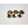 Image 2 : Lot of 3 Gold-Tone Freemason Masonic Blue Lodge Pins