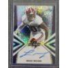 Image 2 : Lot of Four 2019 Mack Wilson Autographed Trading Cards - 2 Leaf & 2 Panini 