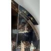 Image 5 : Fantastic & Large Japanese Carved Figural Hinged Sectional Dressing Privacy Screen - 72" x 48"