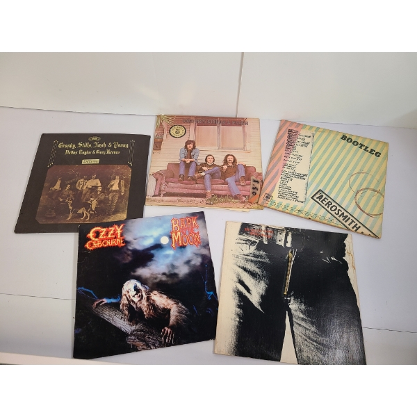 Various Records - Crosby Stills, Nash & Young - Crosby Stills & Nash - Aerosmith: Boot Leg 