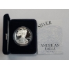 Image 1 : 2002-W United States 1 Oz .999 Fine Silver Proof American Eagle In Original Box With COA
