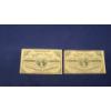 Image 1 : Lot of Two 1863 Third Issue 3 Cents Fractional Currency FR#227 - Both In Great Shape