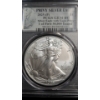 Image 2 : PCGS 2025-P GEM BU Silver American Eagle With Eagle Privy 1 Of First 50,000 Issued 