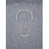 Image 1 : Four Sterling Silver Jewelry Pieces ~ Two Necklaces & Two Bracelets ~ Total Weight 12.3 Grams