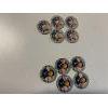 Image 1 : American Civil War Anniversary Coins - Set of 10 - Ulysses S. Grant (5) - Robert E. Lee (5) 