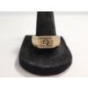 Image 1 : 14K Gold Men's Solitaire Diamond Ring Size 11 TW: 8.0g