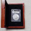 Image 2 : 2016 American 99.9% Fine Silver Eagle Coin Graded MS70 by PCGS
