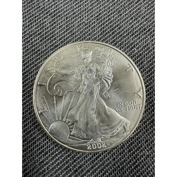 2002 American Silver Eagle - 1Toz .999 Silver