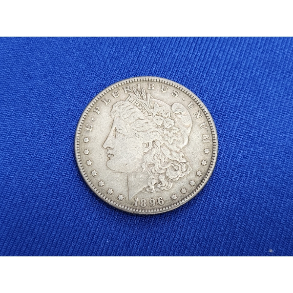 1896 90% Silver Morgan Dollar