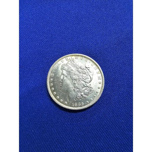 1885- O Morgan Silver Dollar 