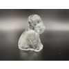 Image 8 : Degenhart Dogs - Clear - Adorable Uranium Glass Dog Figurine - ~2.5 inches 