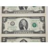 Image 4 : Lot of 5 Consecutive United States Series 2017 A $2 Bills SN: L13053195-L1305199