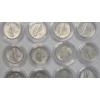 Image 8 : Assorted Years 90% Silver BU Condition Mercury Dimes In Coin Capsules - Face Value: $1.60