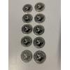 Image 1 : Apollo 11 Moon Landing Coins - Set of 10 