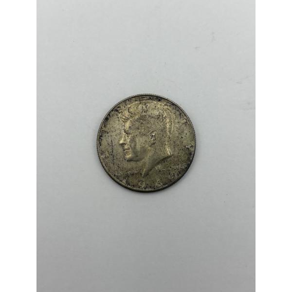1966 Kennedy Half Dollar - 40% Silver - FV $0.50