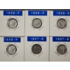 Image 3 : Ten Assorted Silver Mercury Dimes in Great Condition in Sleeves - $1.00 Face Value