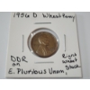 Image 2 : ERROR COIN: 1956-D Lincoln Wheat Penny - DDR on "E. Pluribus Unum", Right Wheat Stack