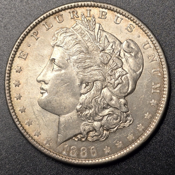 1886 Morgan Silver Dollar