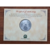 Image 7 : 2000 United States 1 Oz Silver American Eagle Colorized In Nice Display by Perth Mint 