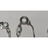 Image 7 : (4) Sterling Silver Necklaces With Various Lengths - Total Weight: 10.1g