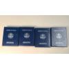 Image 2 : (4) 1 Oz 99.9 Silver American Eagle Proof Coins Years: 2003-2006 