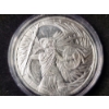 Image 2 : 1 Oz .999 Fine Silver Aztec Eagle Warrior Round in Capsule 